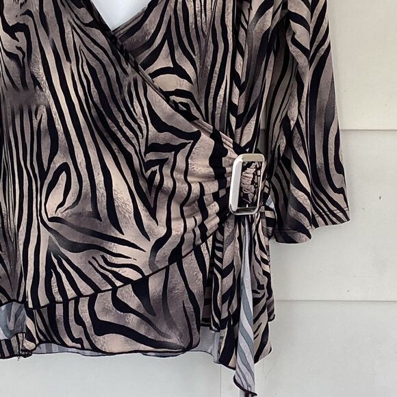 Vintage Gemma cross front blouse.  0224 - Picture 5 of 7